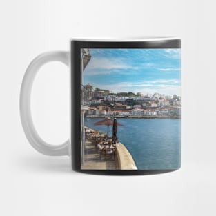 Relaxing By The Douro in Porto Mug